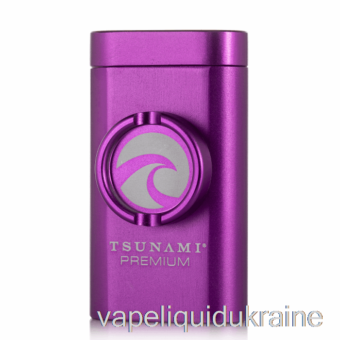 Vape Liquid Ukraine Tsunami Dugout and Grinder Purple